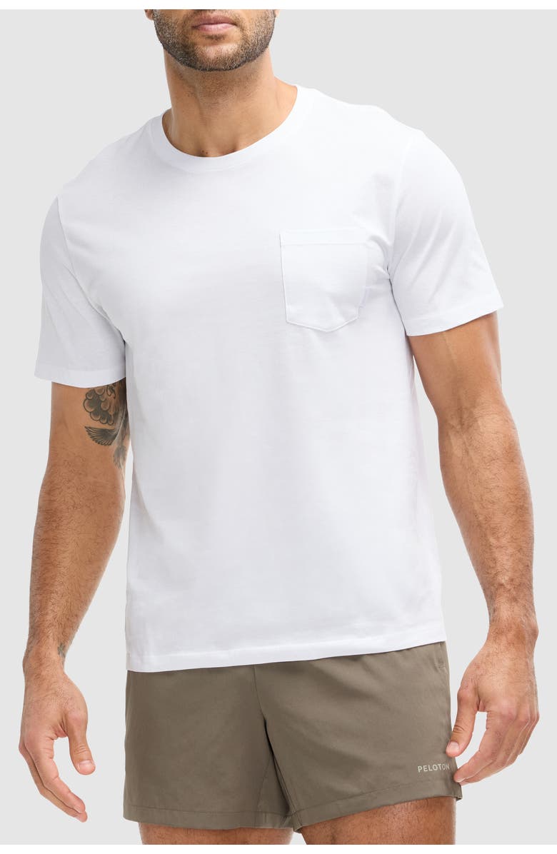Peloton Cotton Graphic Tee, Alternate, color, Bright White 3