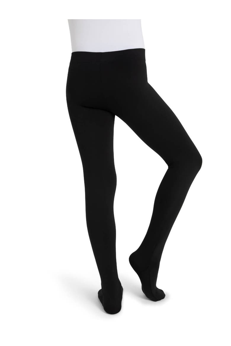 Footed Tights - Boys, Alternate, color, black