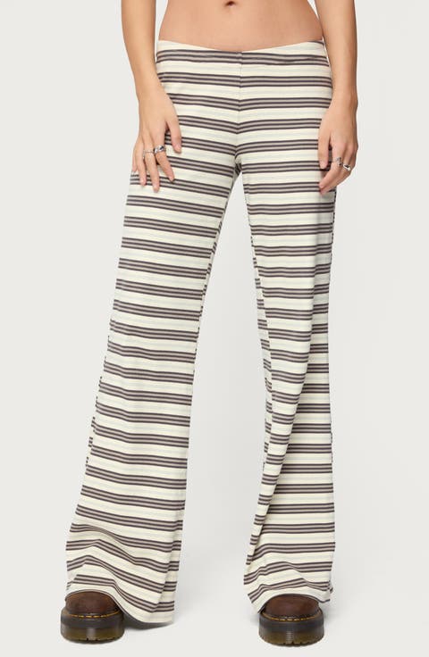Avalie Stripe Rib Pants