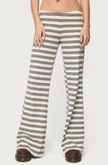EDIKTED Avalie Stripe Rib Pants