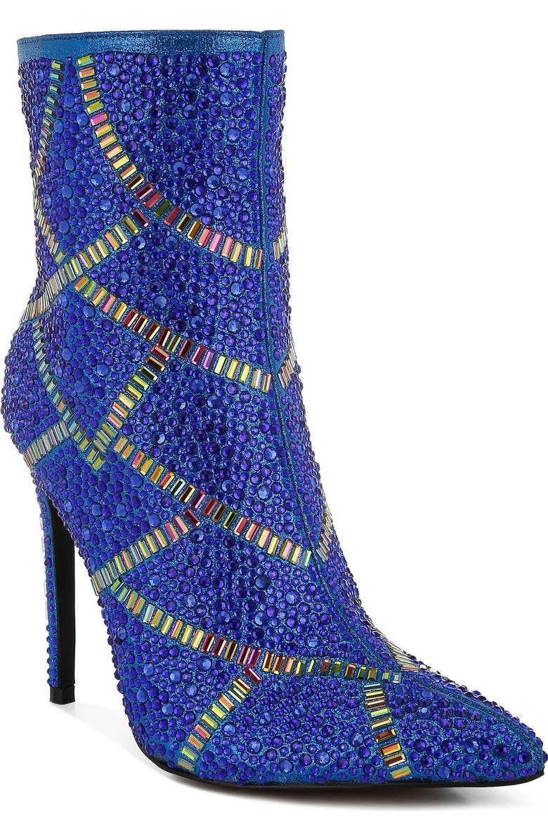 Rag & Co High Roller Water Repellent Pointed Toe Bootie, Main, color,