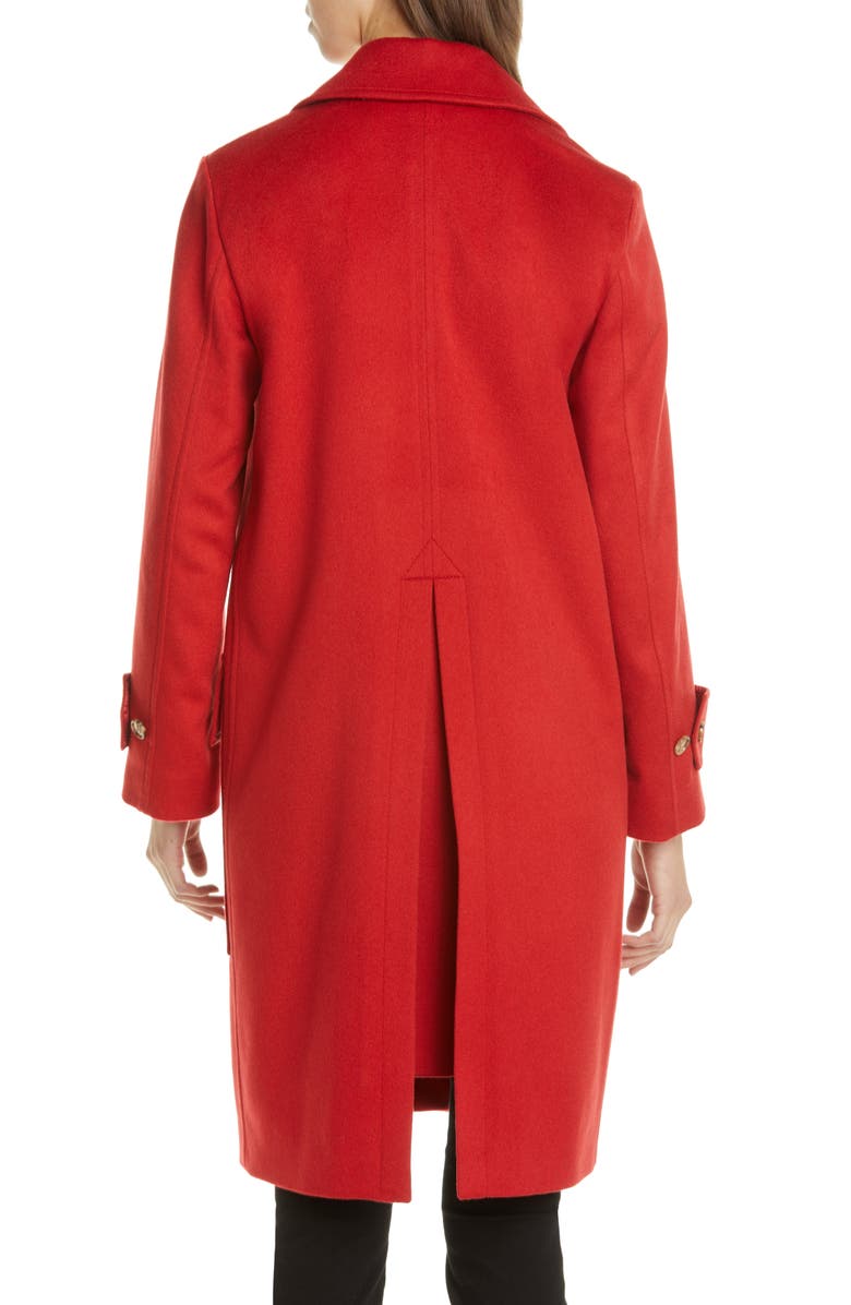 Burberry Earsdon Double Breasted Cashmere Coat, Alternate, color, 