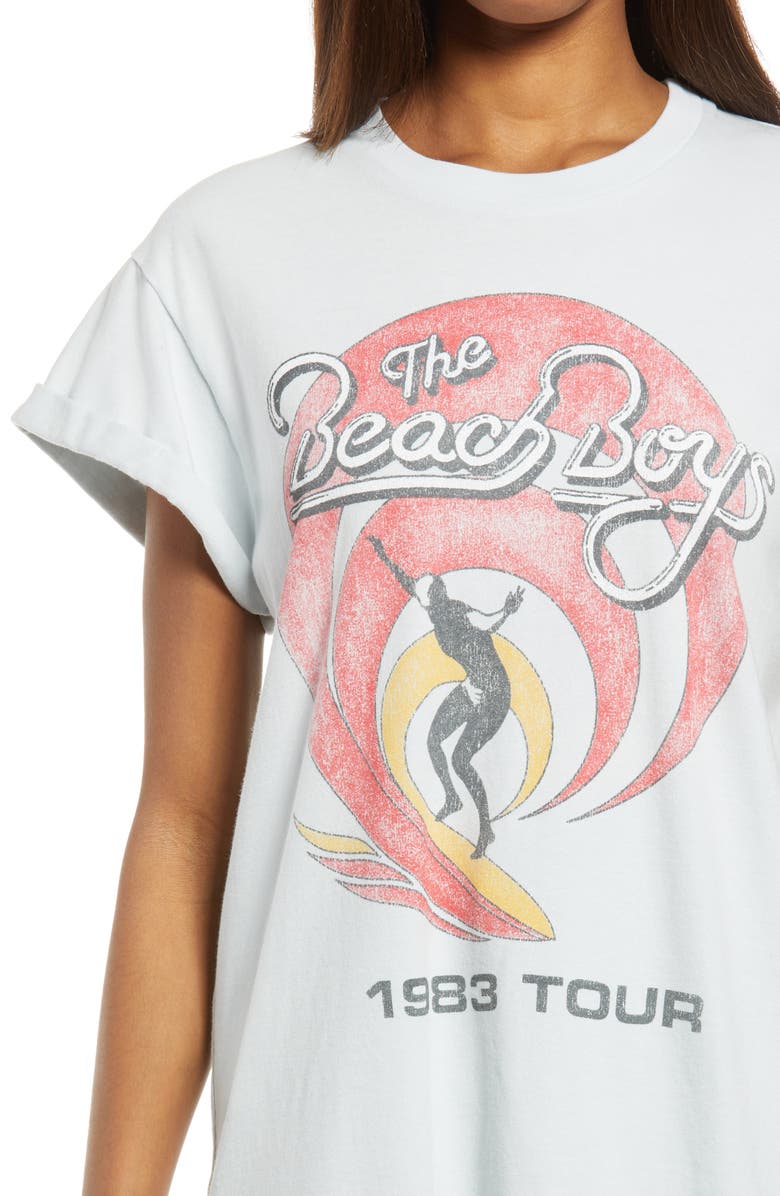 Daydreamer Beach Boys 1983 Tour Rolled Weekend Graphic Tee, Alternate, color,