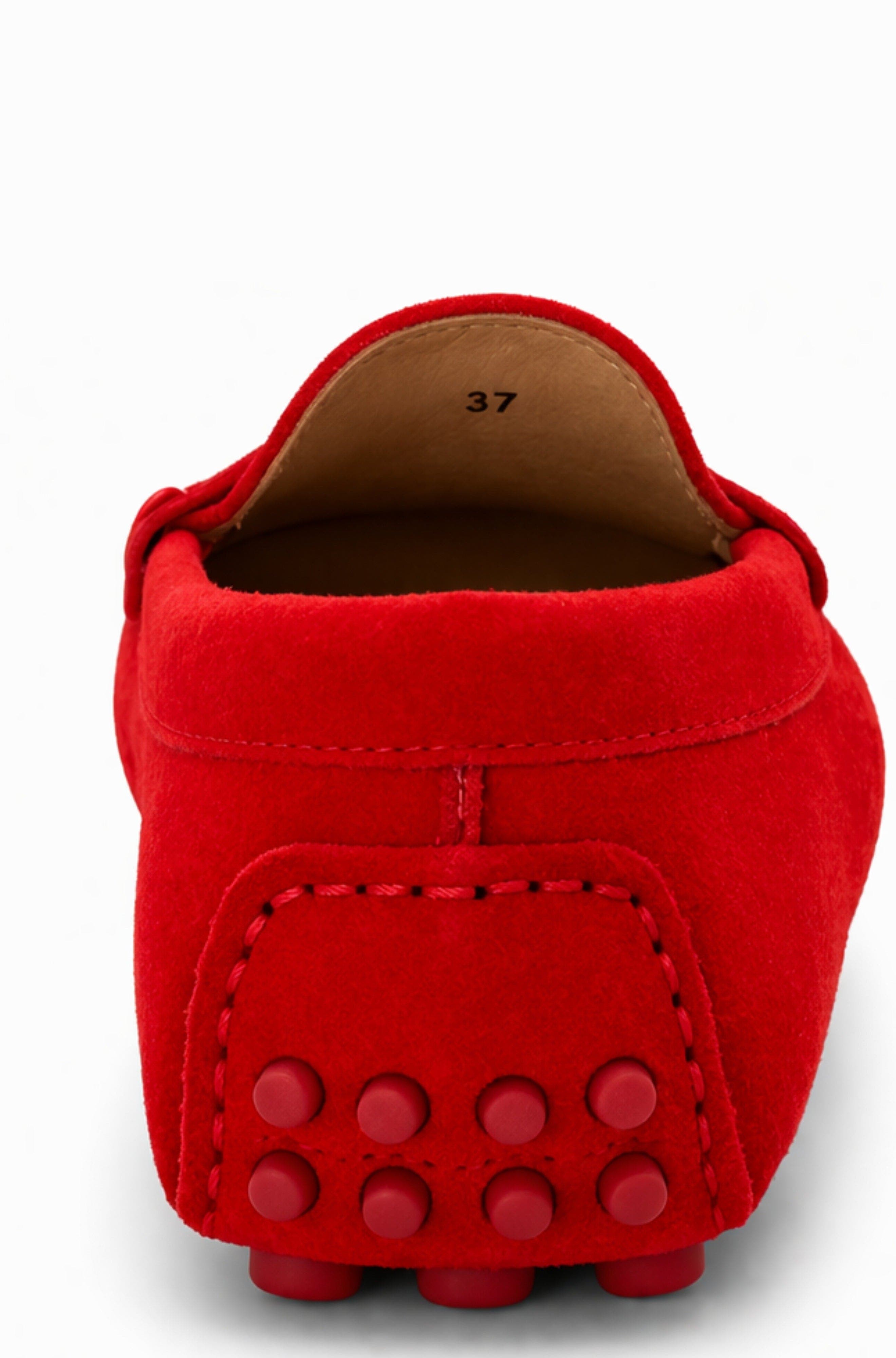 Menina Step Oporto Moccasin Loafer, Alternate, color, Red
