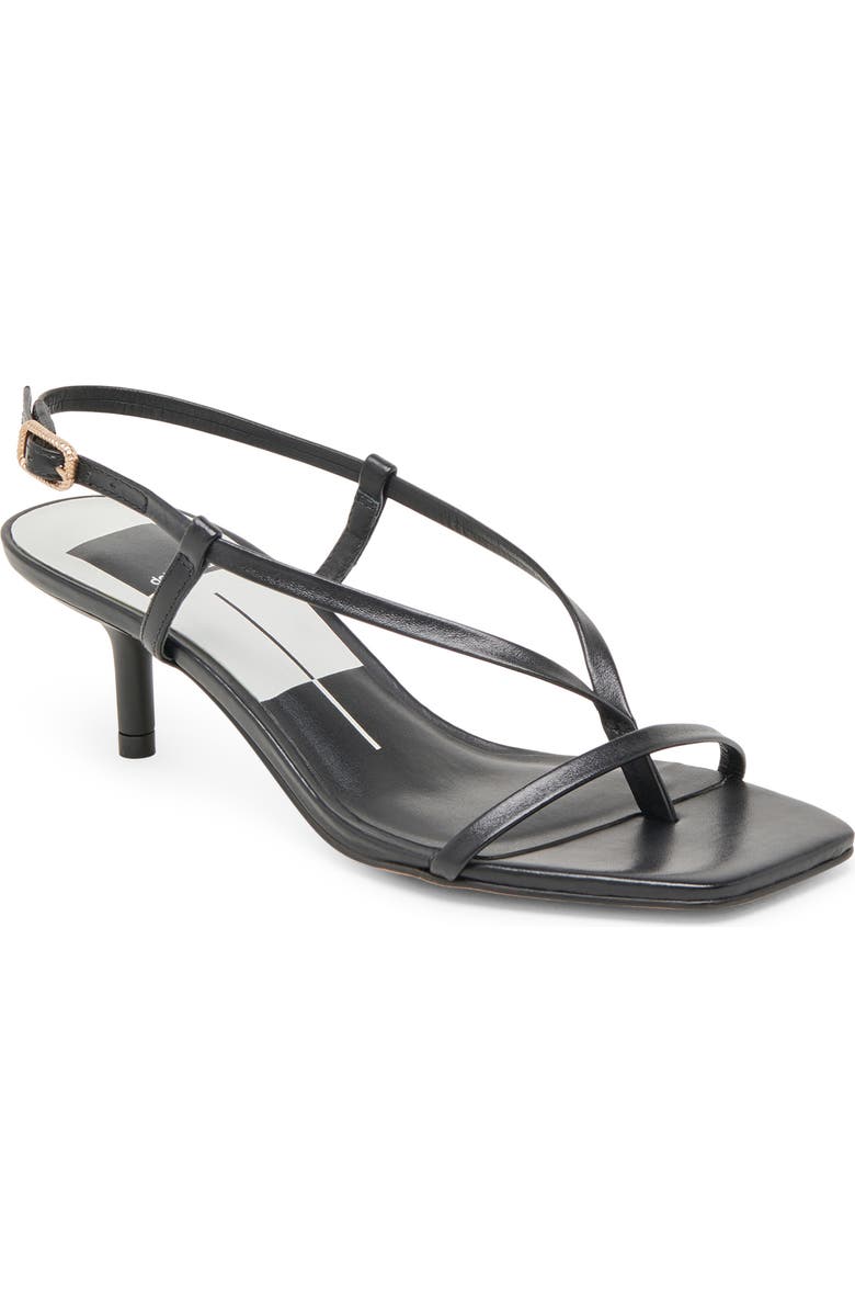 Dolce Vita Laury Strappy Sandal, Main, color, Black Leather