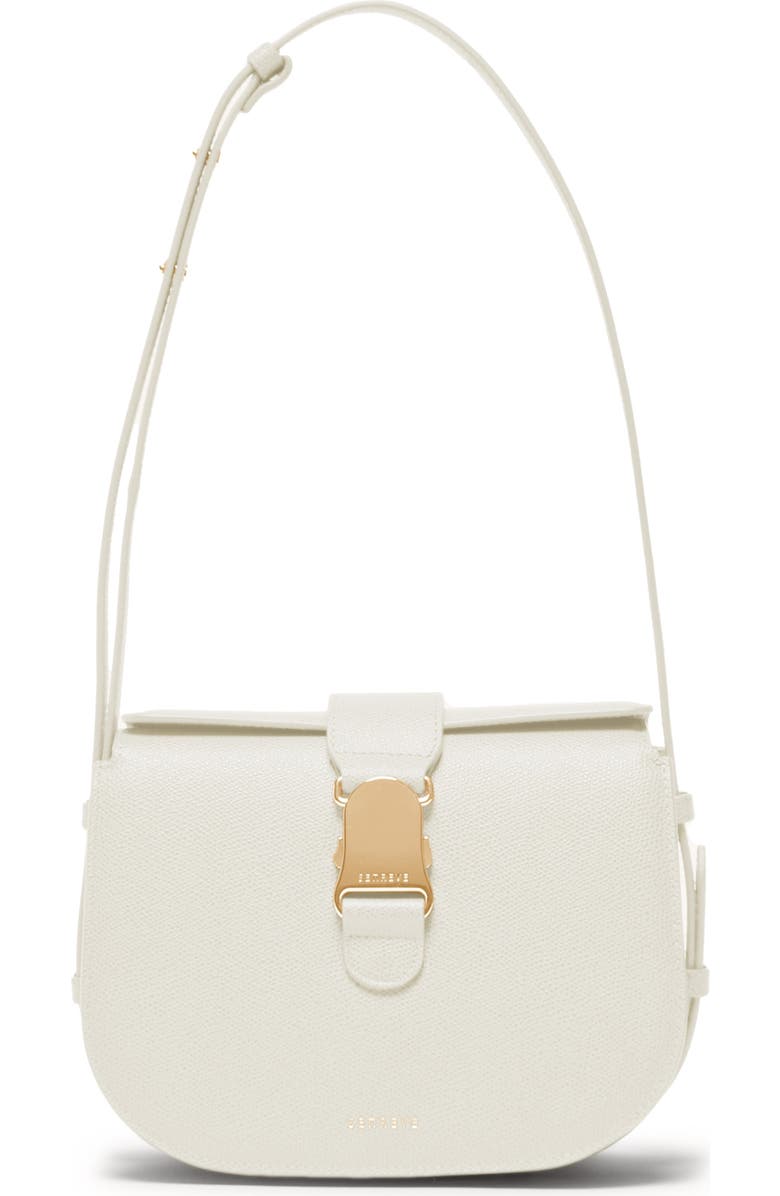 SENREVE Cadence Crossbody Pebbled Leather Handbag, Main, color, Cream