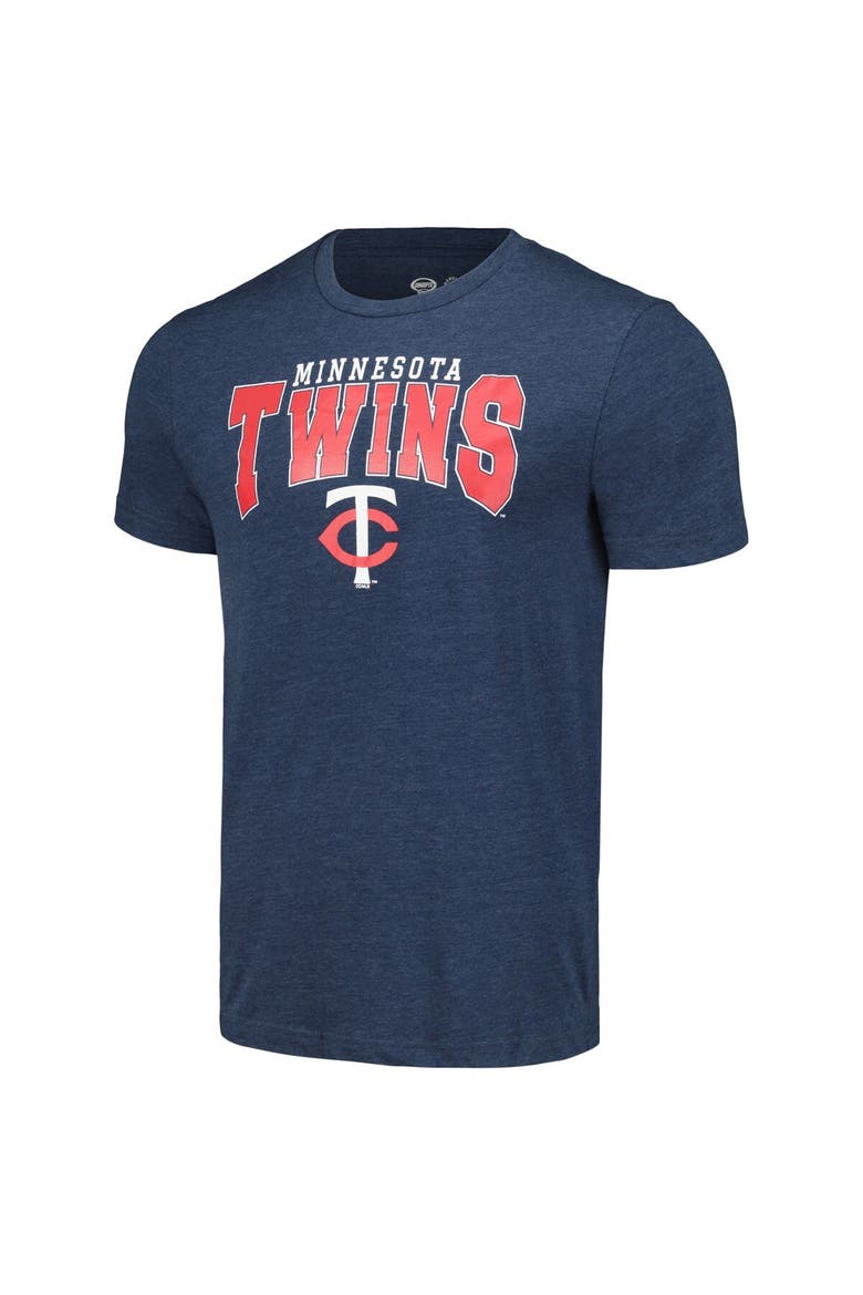 Men's Concepts Sport Charcoal/Navy Minnesota Twins Meter T-Shirt & Pants Sleep Set, Alternate, color, Charcoal