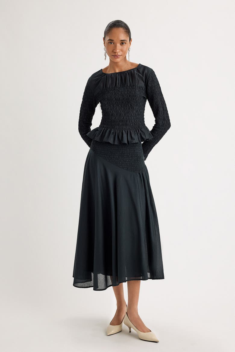 Cielo Top, Alternate, color, Black