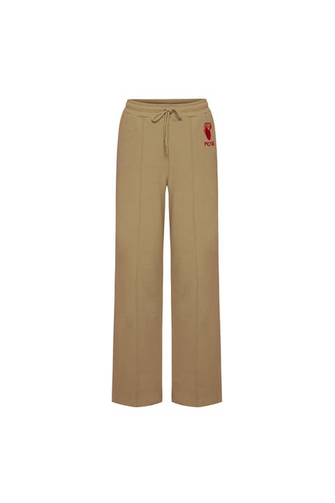 Cotton Destroyed Sweatpant  Covert Green