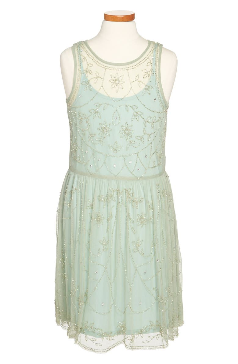 Ruby & Bloom Beaded Dress, Main, color,