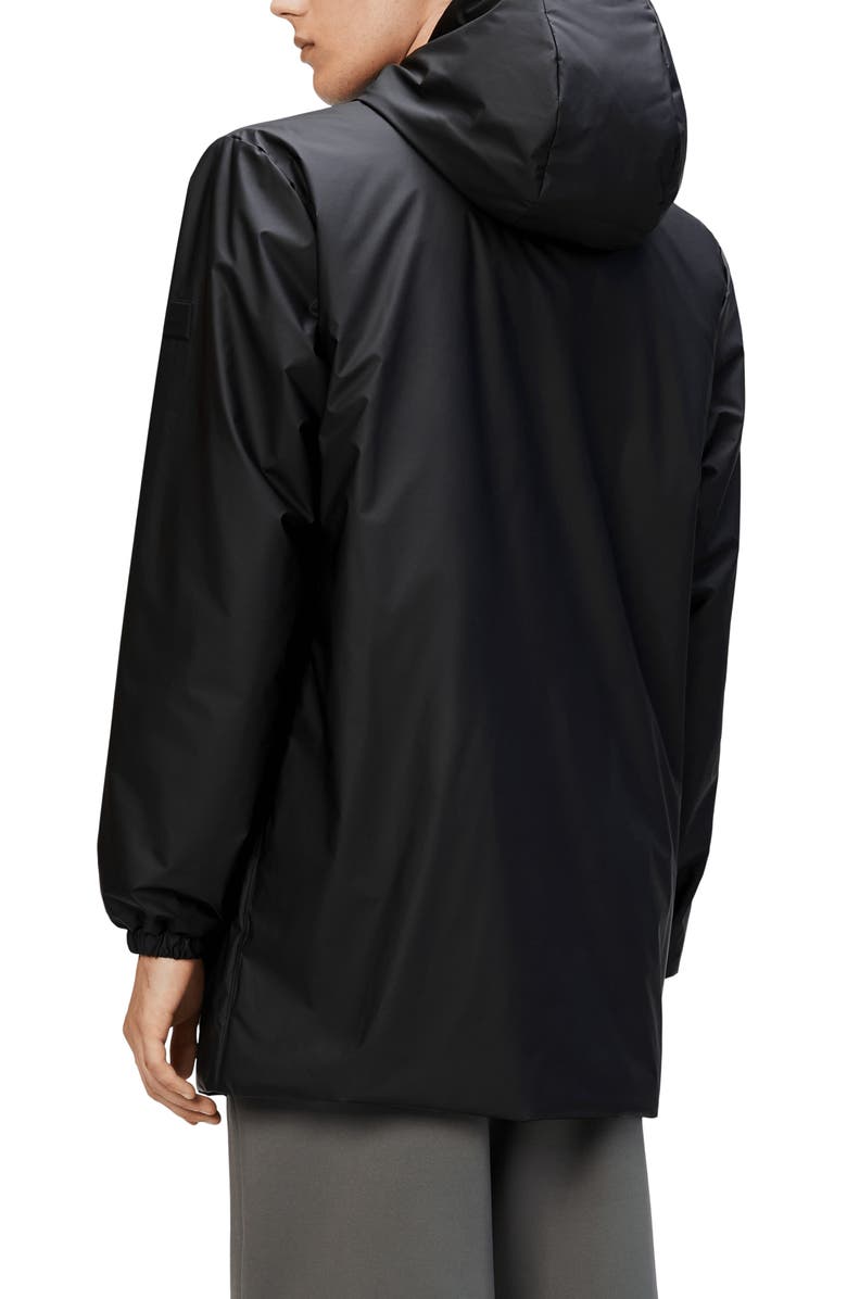 Rains Lohja Long Insulated Rain Jacket, Alternate, color, 