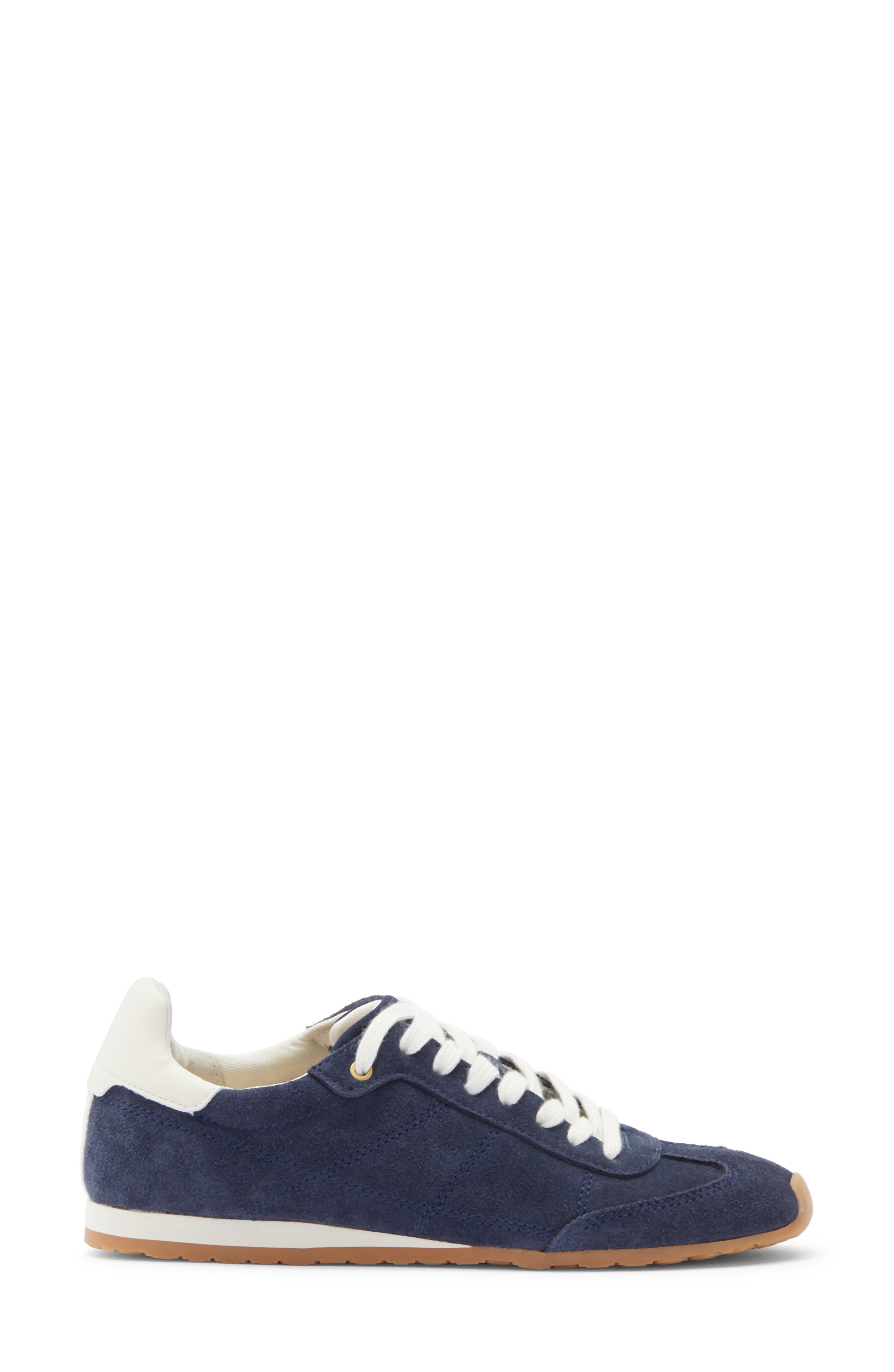 Dolce Vita Diane Sneaker, Alternate, color, Navy Suede