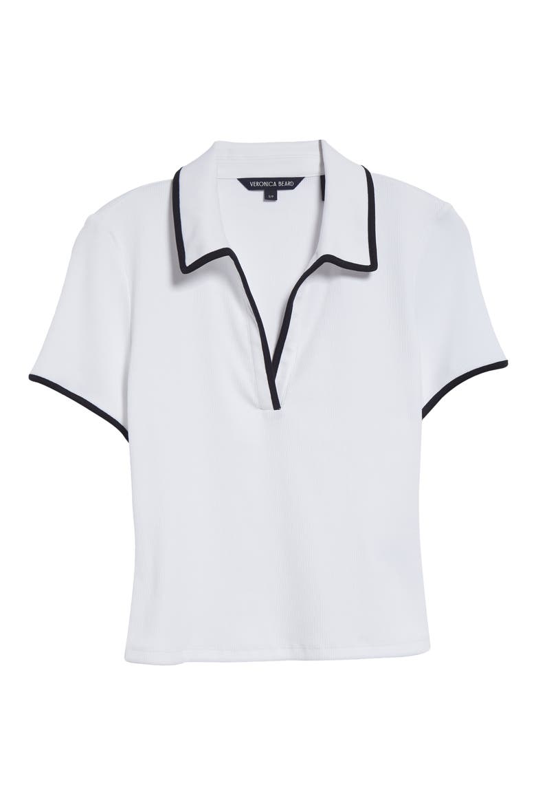 Kearney Stretch Cotton Top, Alternate, color, WHITE