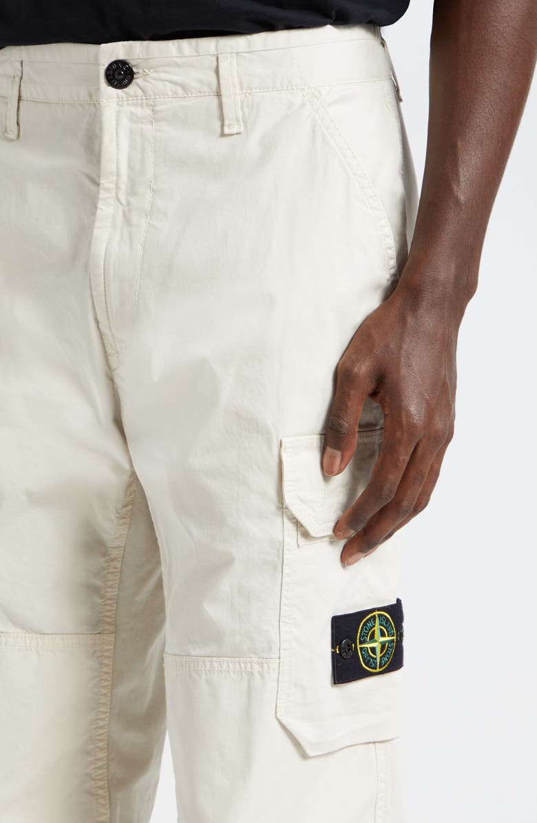 Stone Island Stretch Cotton Cargo Pants, Alternate, color,