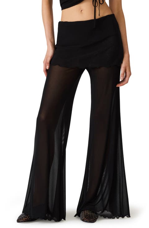 Veada Sheer Flare Pants