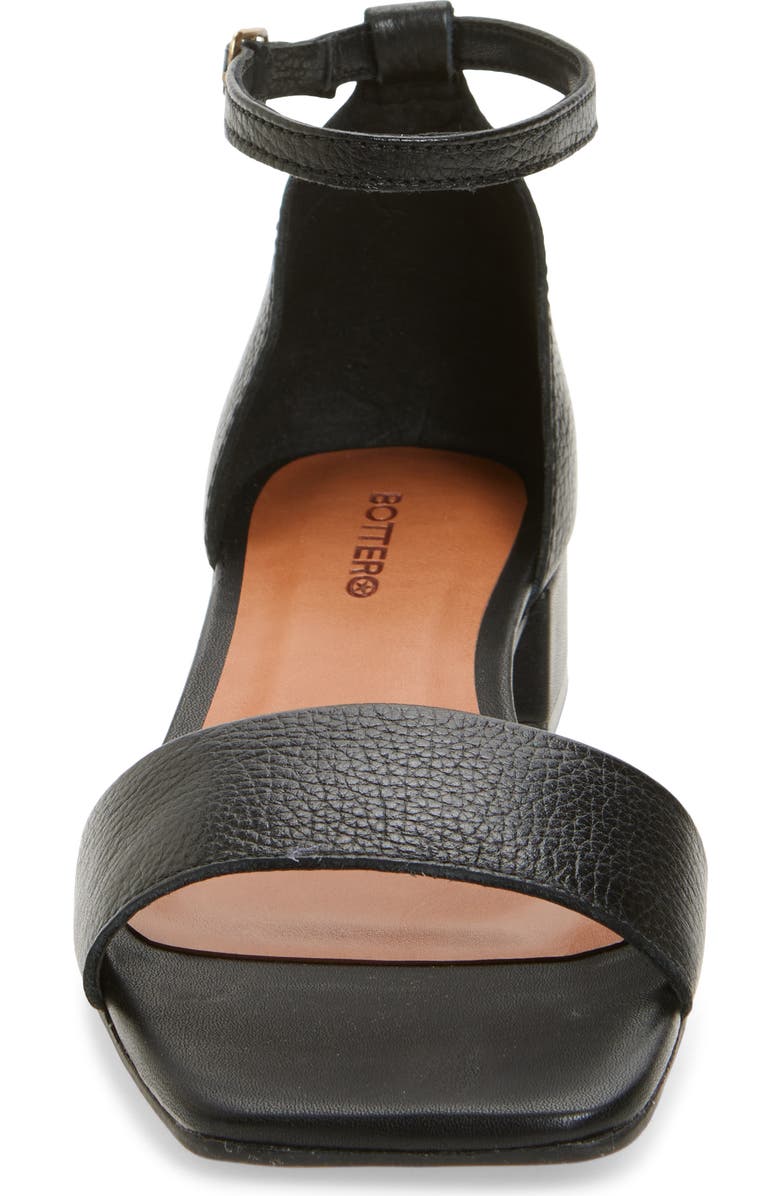 Bottero Eduara Ankle Strap Sandal, Alternate, color, Preto