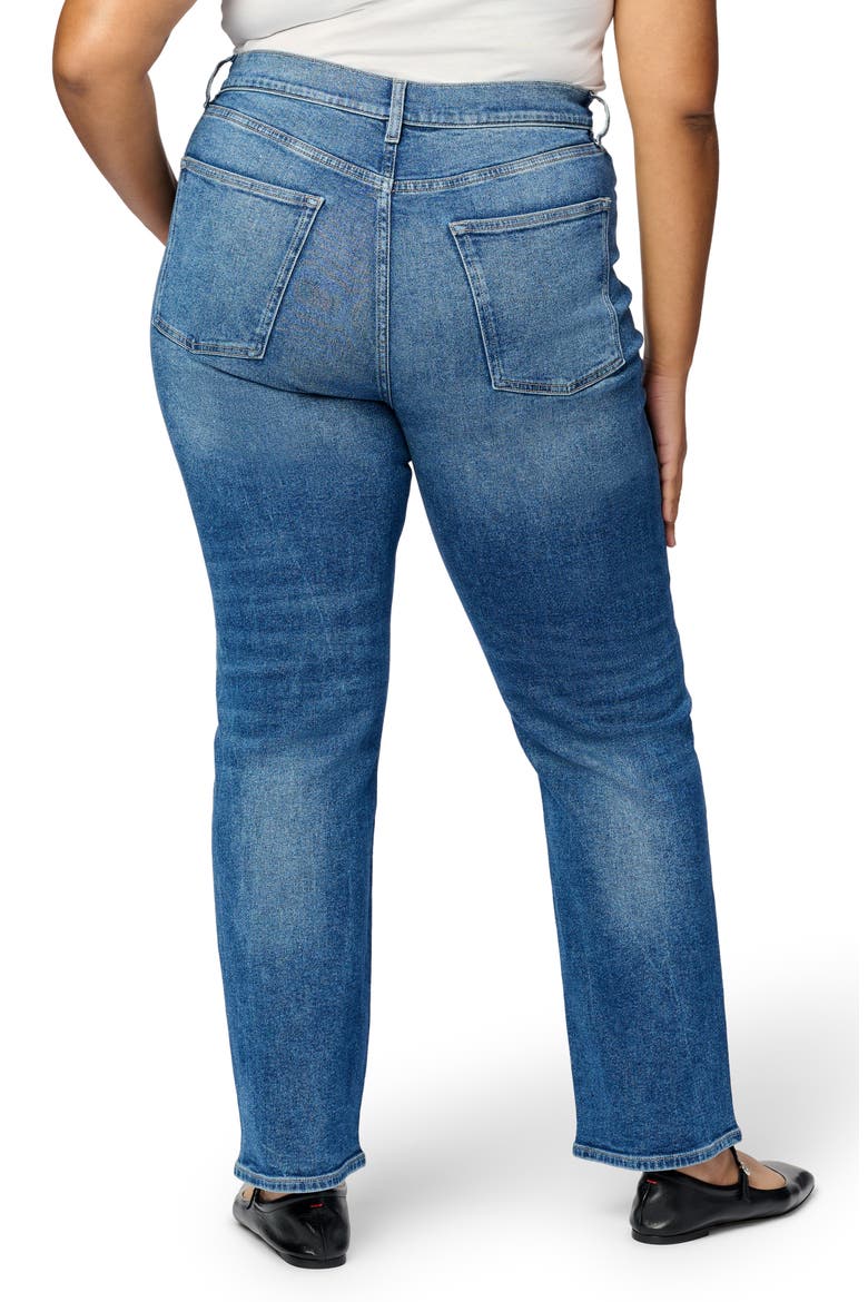ASE High Waist Straight Leg Jeans, Alternate, color, EVER AFTER