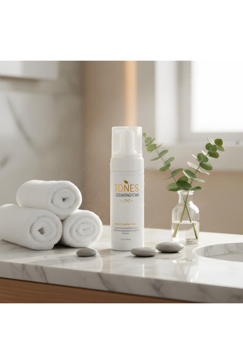 Cleansing Foam with AHAs + Cherry + Watermelon Extract 148ml, Alternate, color, with golden and black words