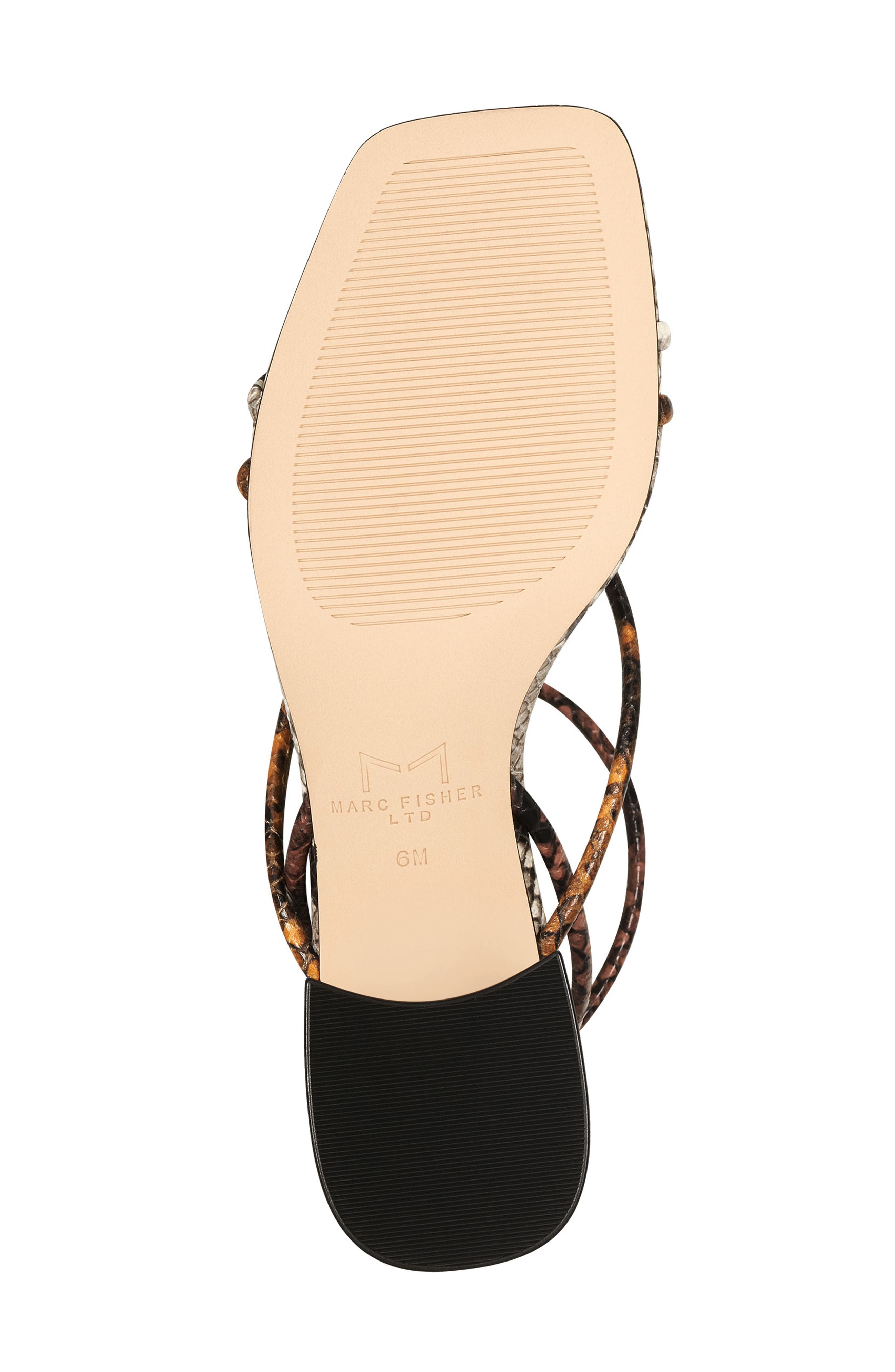 Jared Ankle Strap Sandal, Alternate, color, YELLOW SNAKE PRINT