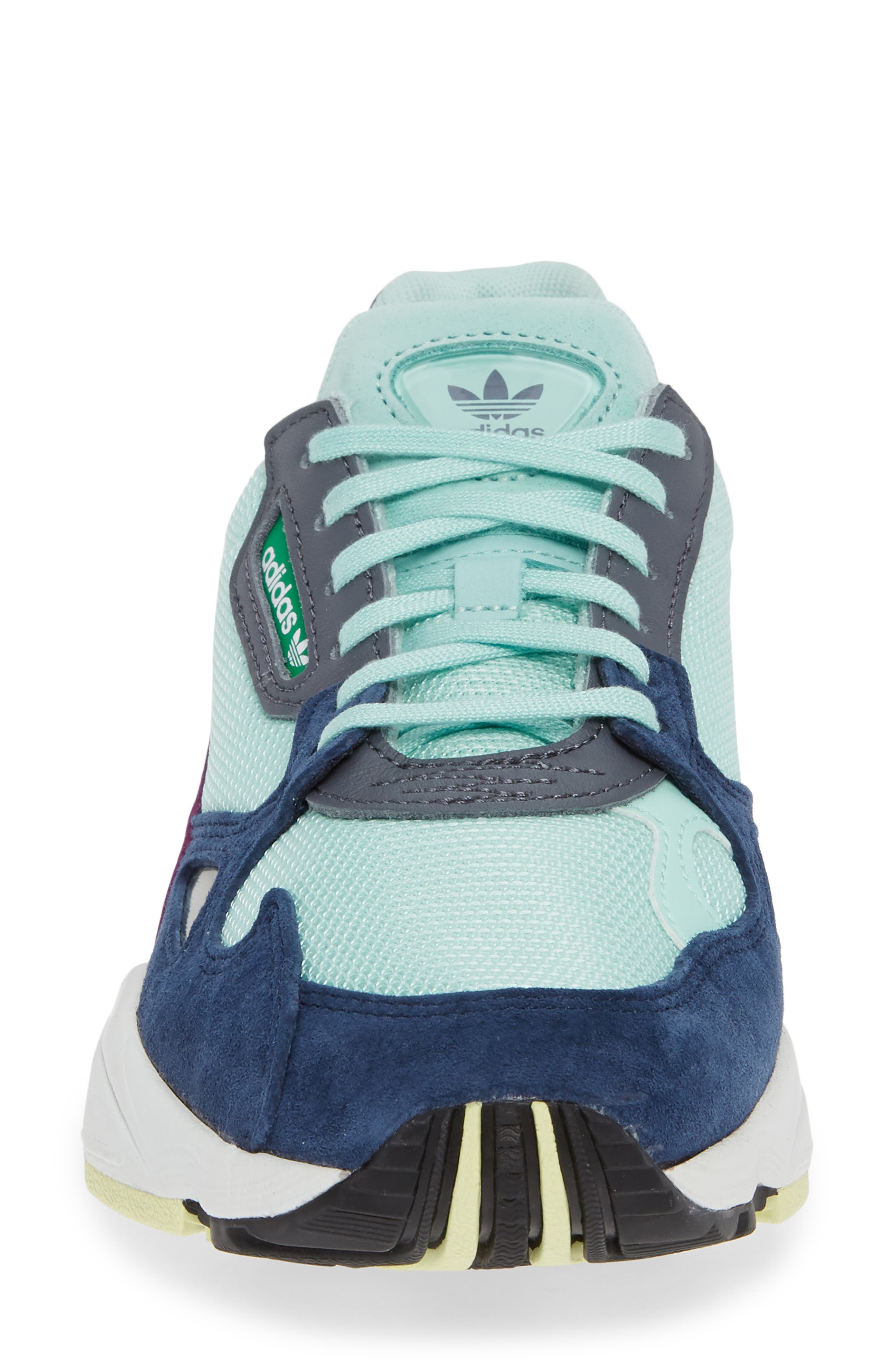 Falcon Sneaker (Limited Edition), Alternate, color, CLEAR MINT/ CLEAR MINT/ NAVY