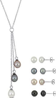 DELMAR Cultured Freshwater Pearl Pendant Necklace