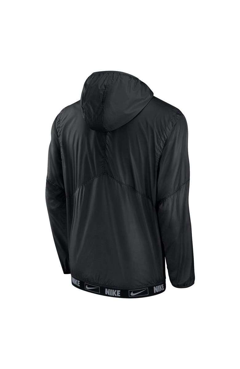 Nike Men's Nike Black Chicago White Sox Authentic Night Game Performance Half-Zip Windbreaker, Alternate, color, 