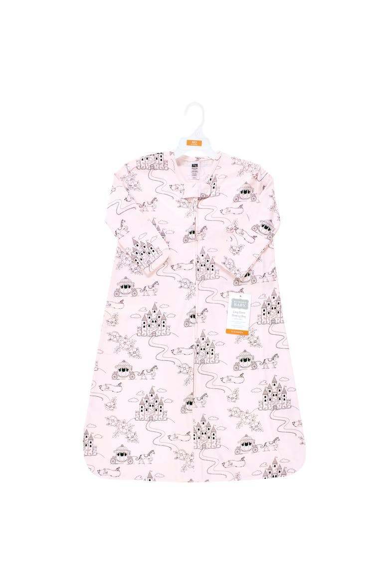 Soft Cotton Jersey Long Sleeve Sleep Sack, Alternate, color, Fairytale Princess