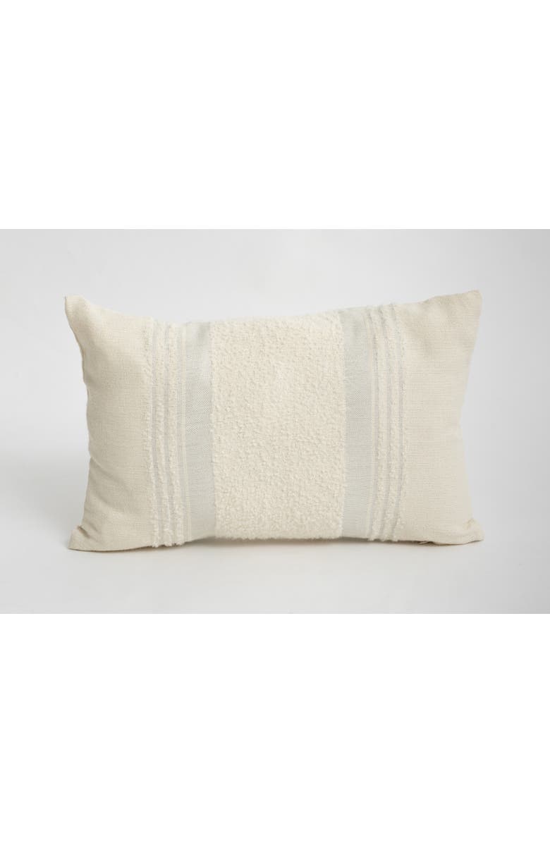 Allpa Handwoven Boucle Alpaca Pillow Cover, Main, color, Ivory