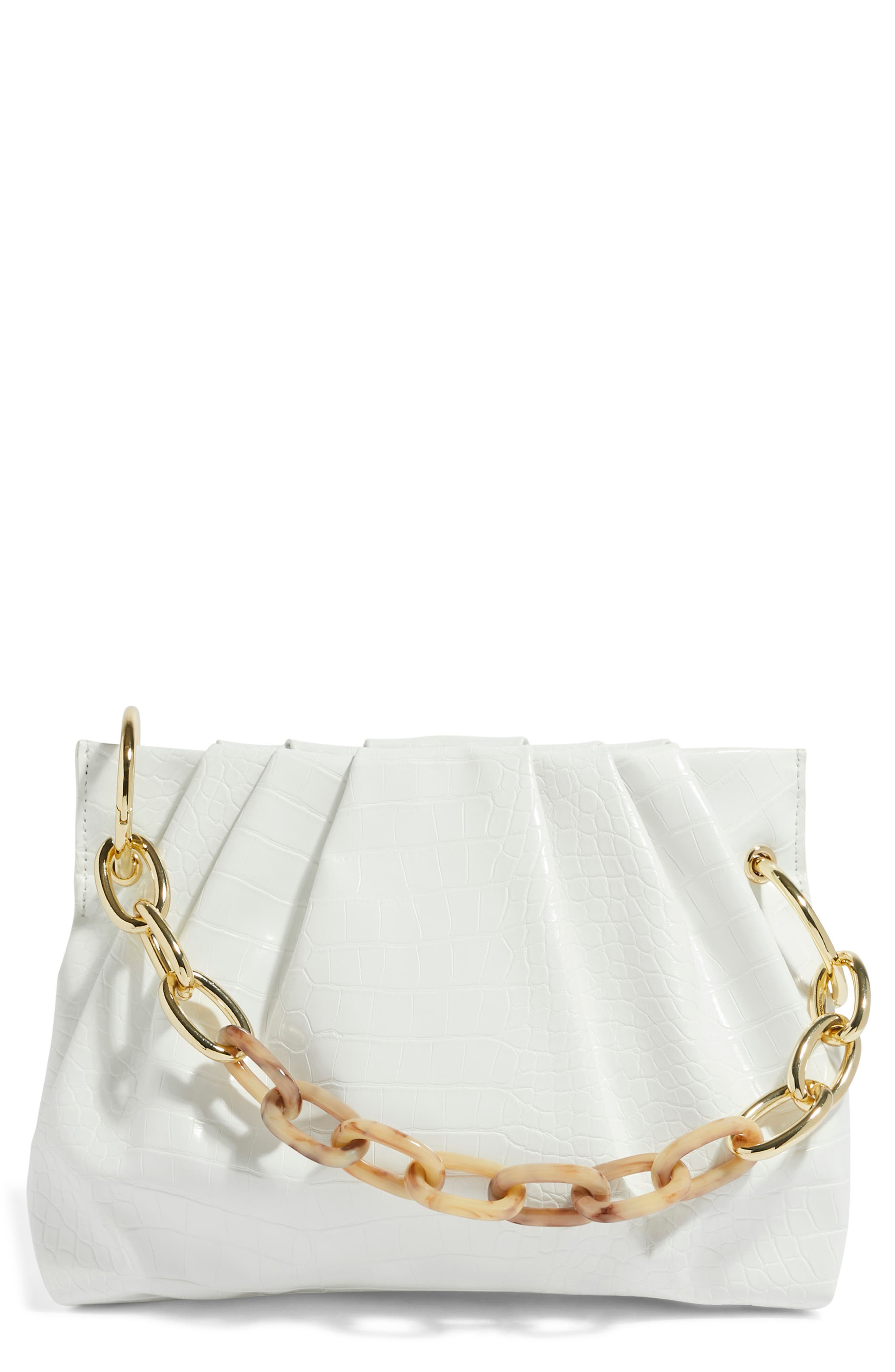 HOUSE OF WANT Chill Vegan Leather Frame Clutch, Main, color, 