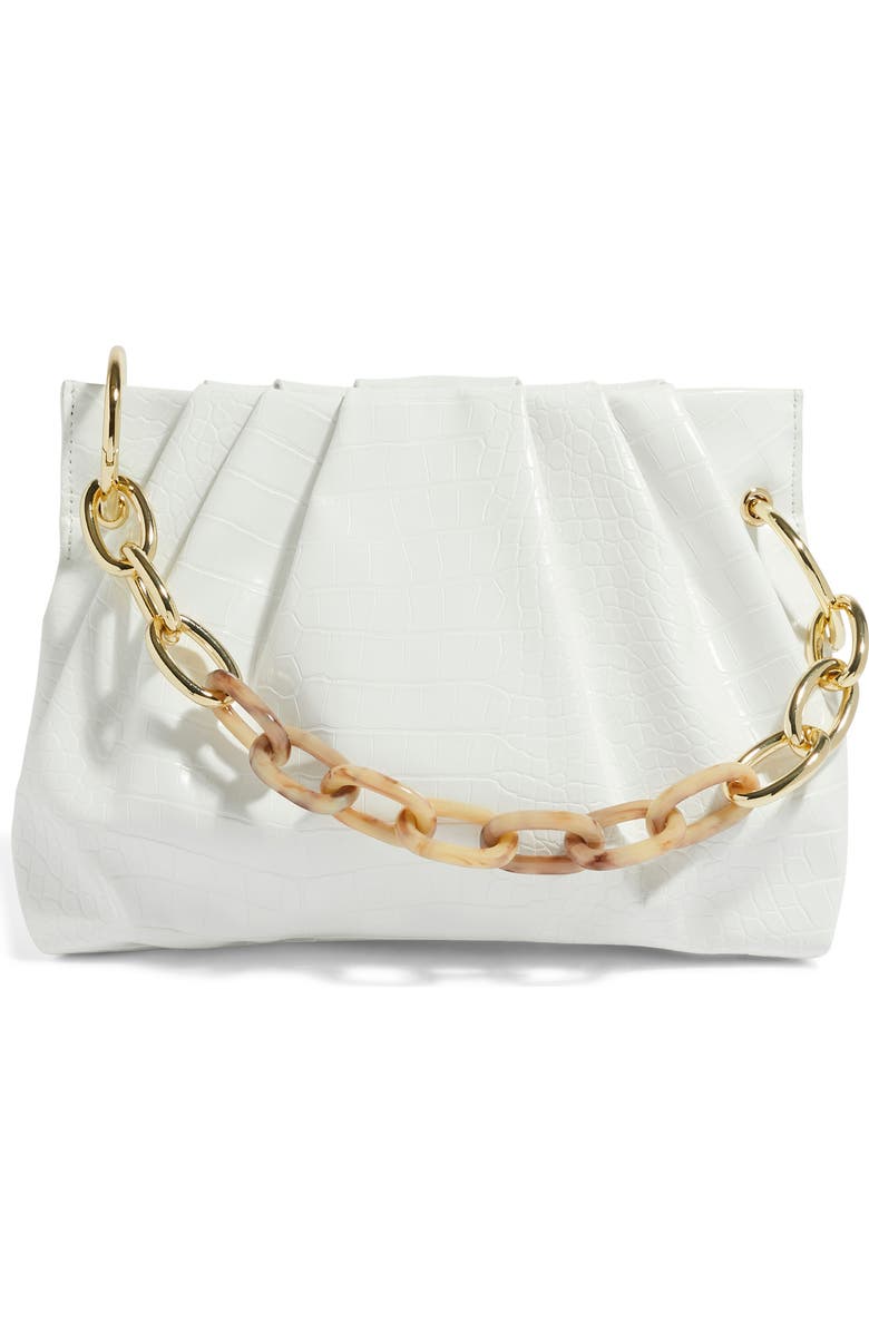 HOUSE OF WANT Chill Vegan Leather Frame Clutch, Main, color,