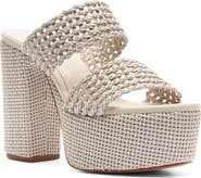 Schutz Aberdeen Platform Slide Sandal