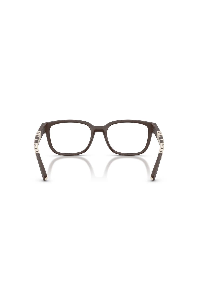 Burberry 52mm Rectangle optical glasses, Alternate, color, Brown