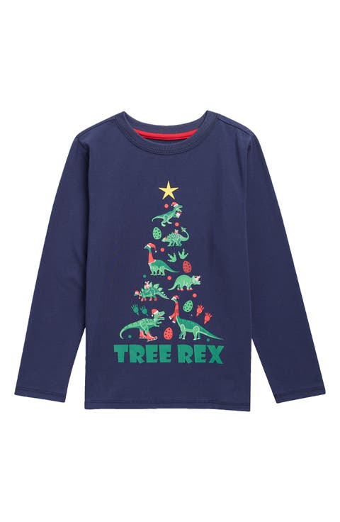 Kids' Christmas Graphic Long Sleeve T-Shirt