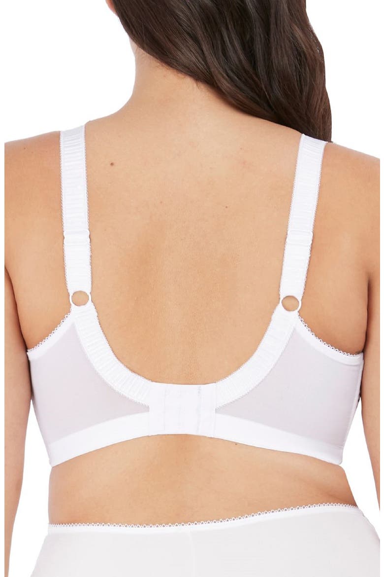 Cate Full Figure Soft Cup Bra, Alternate, color, WHITE