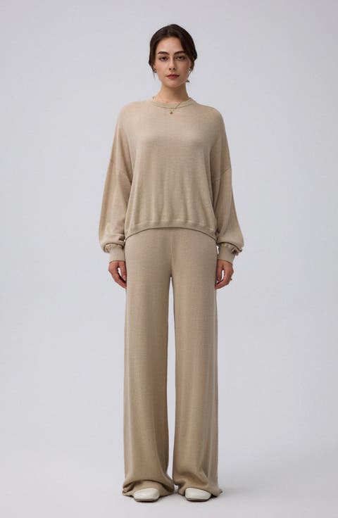 Nilo Knitted Pull-on Pants