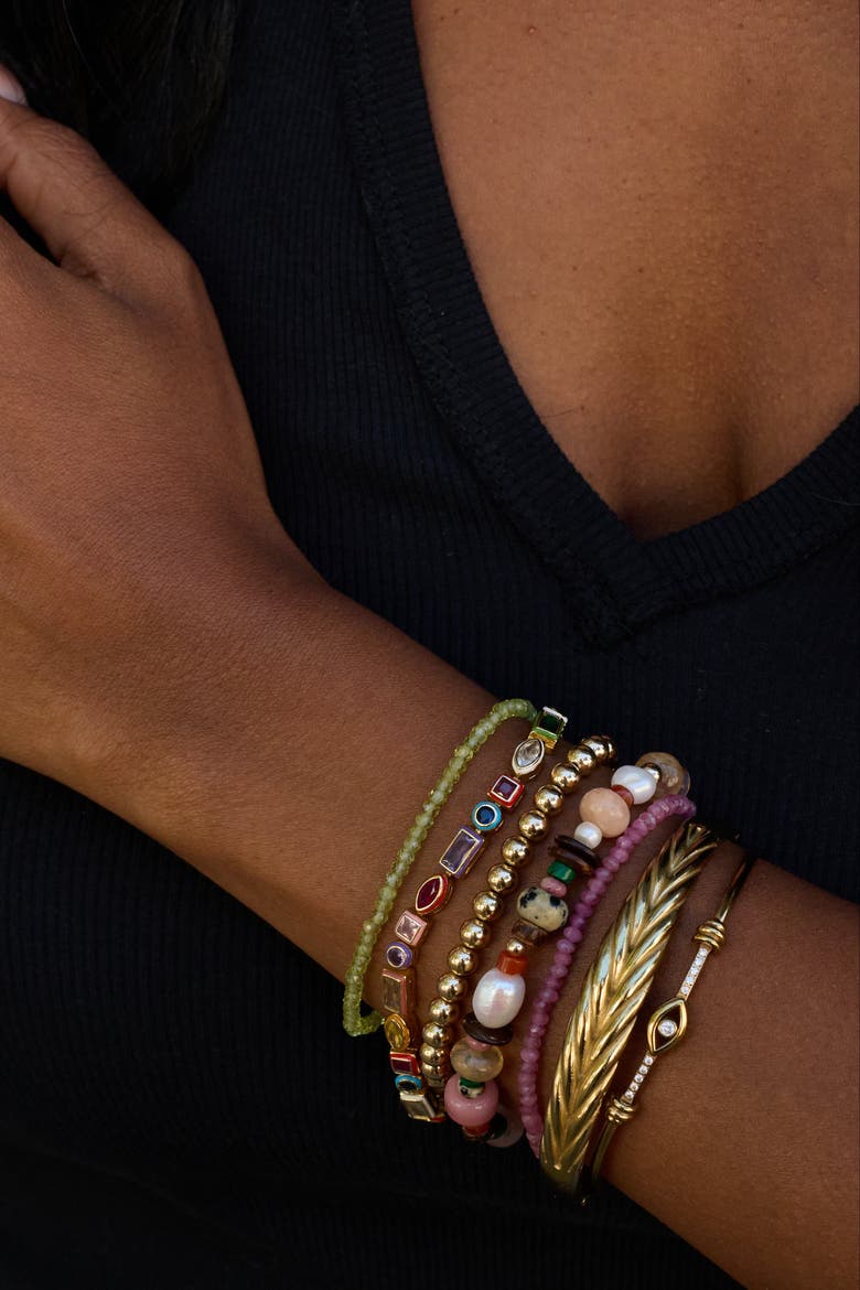 Gelato Tennis Bracelet, Alternate, color, Multicolor