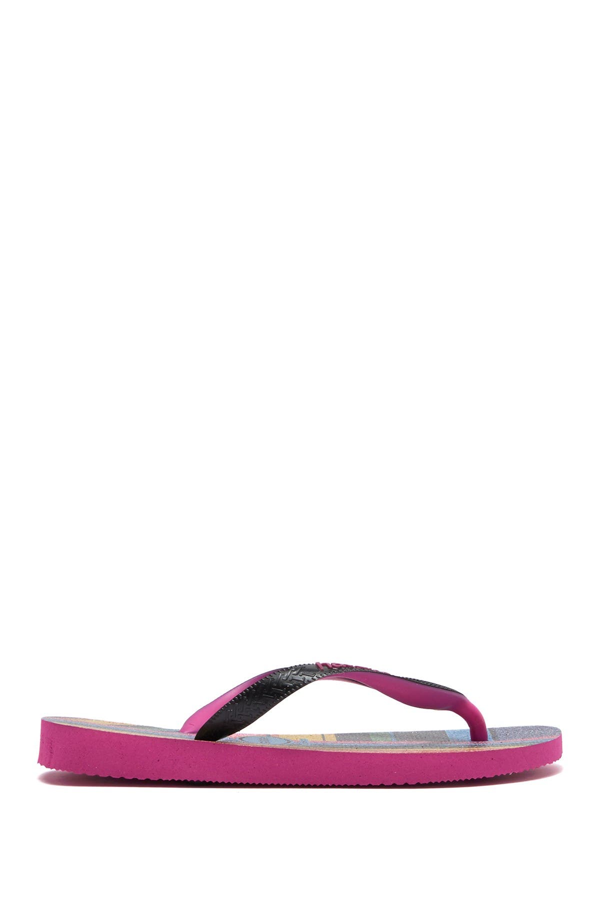 Top Fashion Flip Flop, Alternate, color, HOLLYWOOD ROSE
