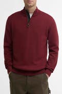 Barbour Cotton Half Zip Sweater