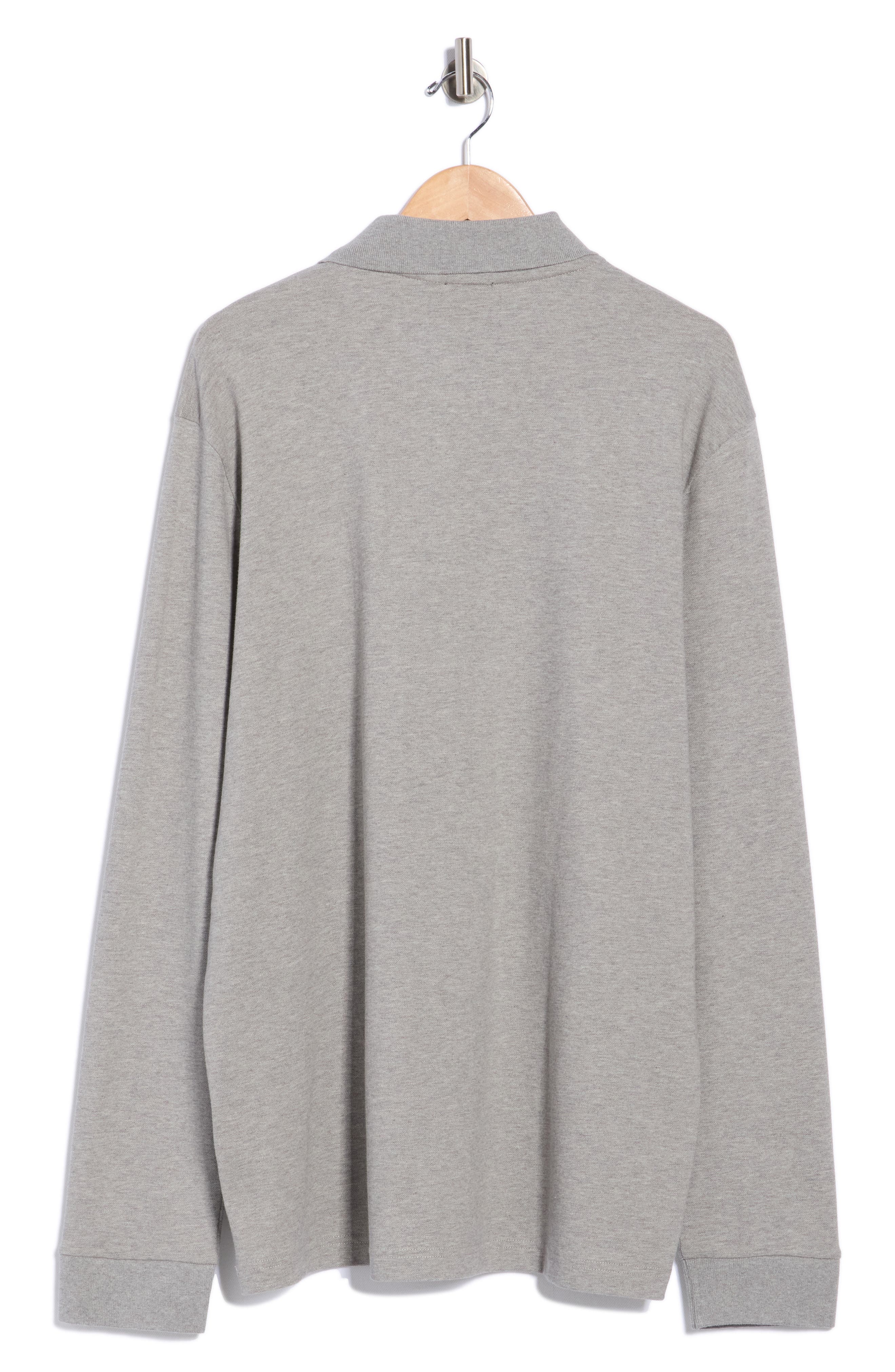 Passerby Stretch Cotton Long Sleeve Polo