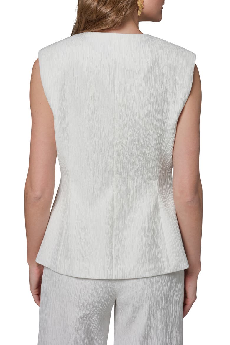 Belted Vest, Alternate, color, CREAM