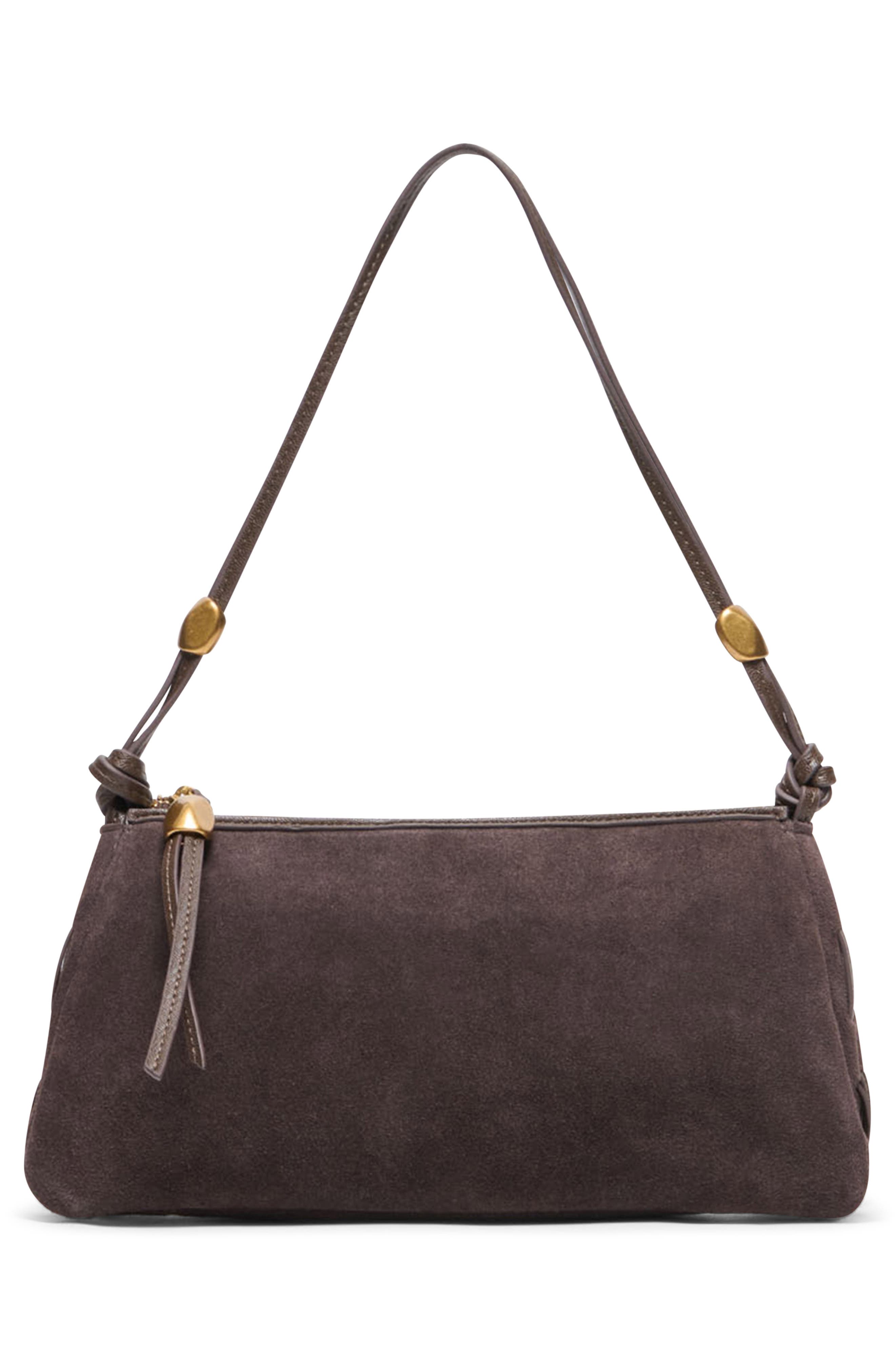 Solara-S Leather Shoulder Bag, Alternate, color, CHOCOLATE