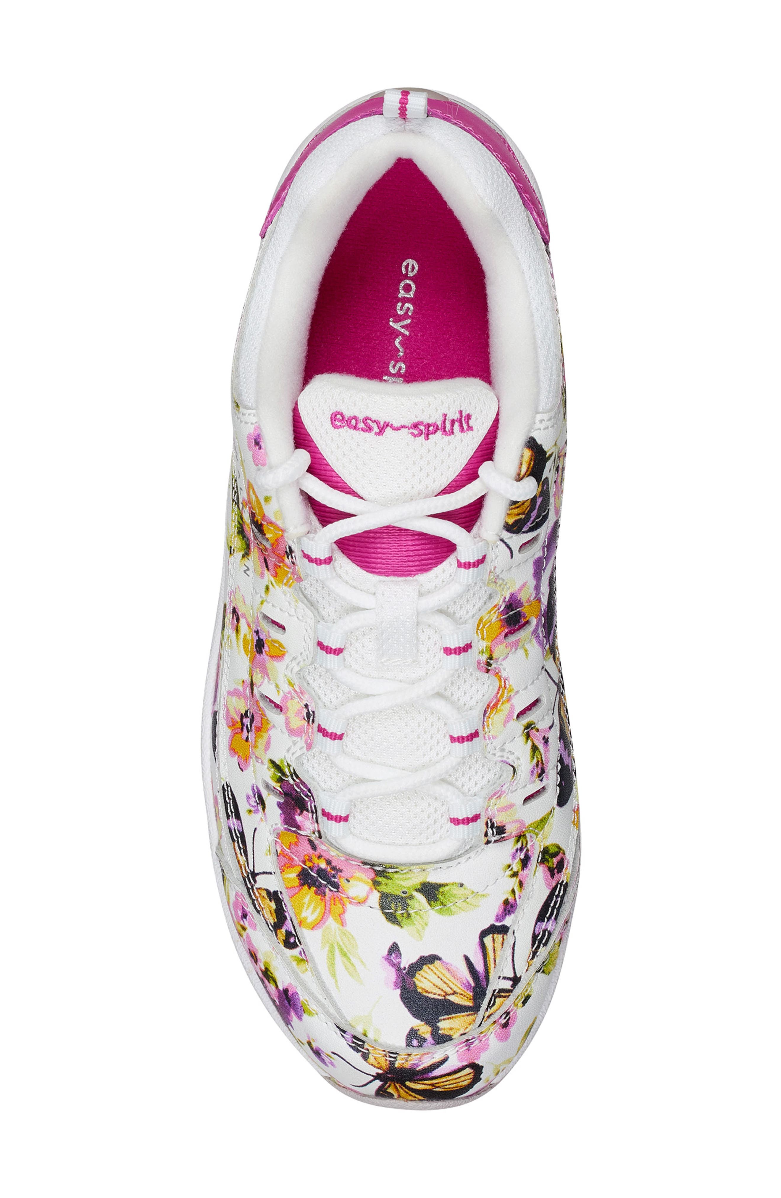 Easy Spirit Romy Sneaker, Alternate, color, Bright White Multi
