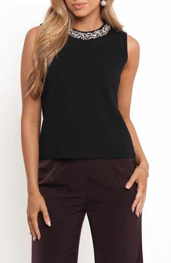 Petal & Pup Emma Embellished Rib Tank