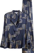 Nordstrom Tailored Stretch Silk Pajamas