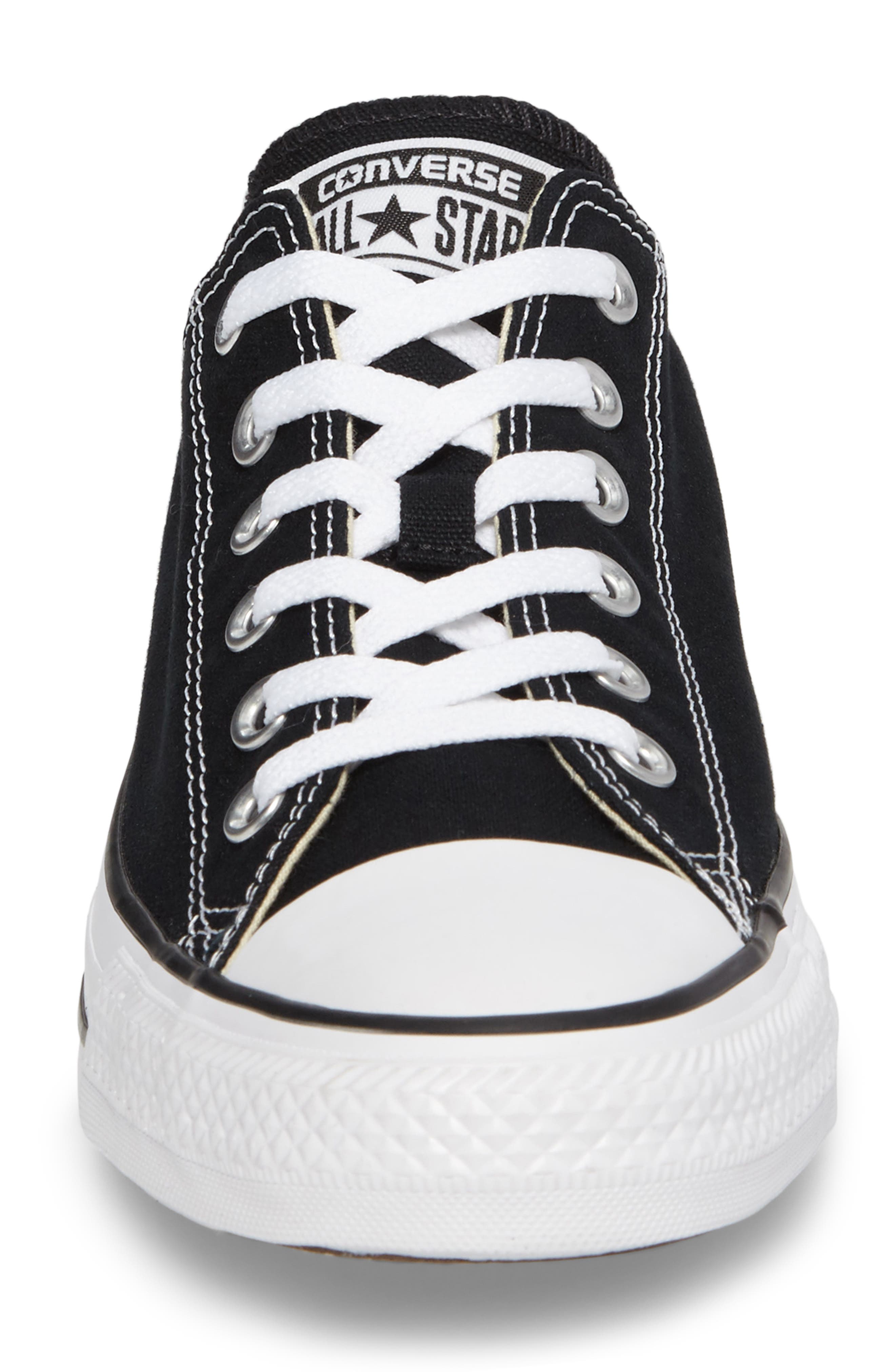 Converse Chuck Taylor<sup>®</sup> All Star<sup>®</sup> Low Top Sneaker, Alternate, color, Black