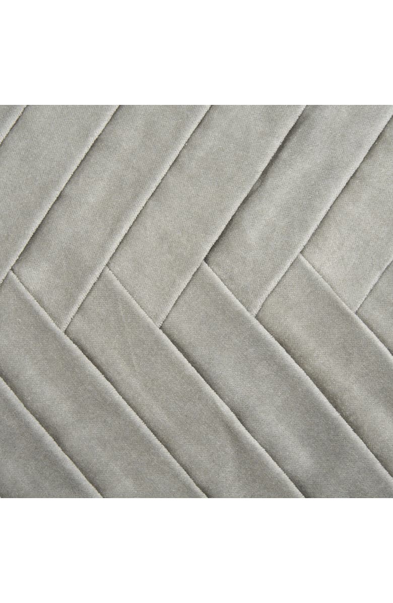 ELISABETH YORK Carine Decorative Throw Pillow Collection, Alternate, color, Silver