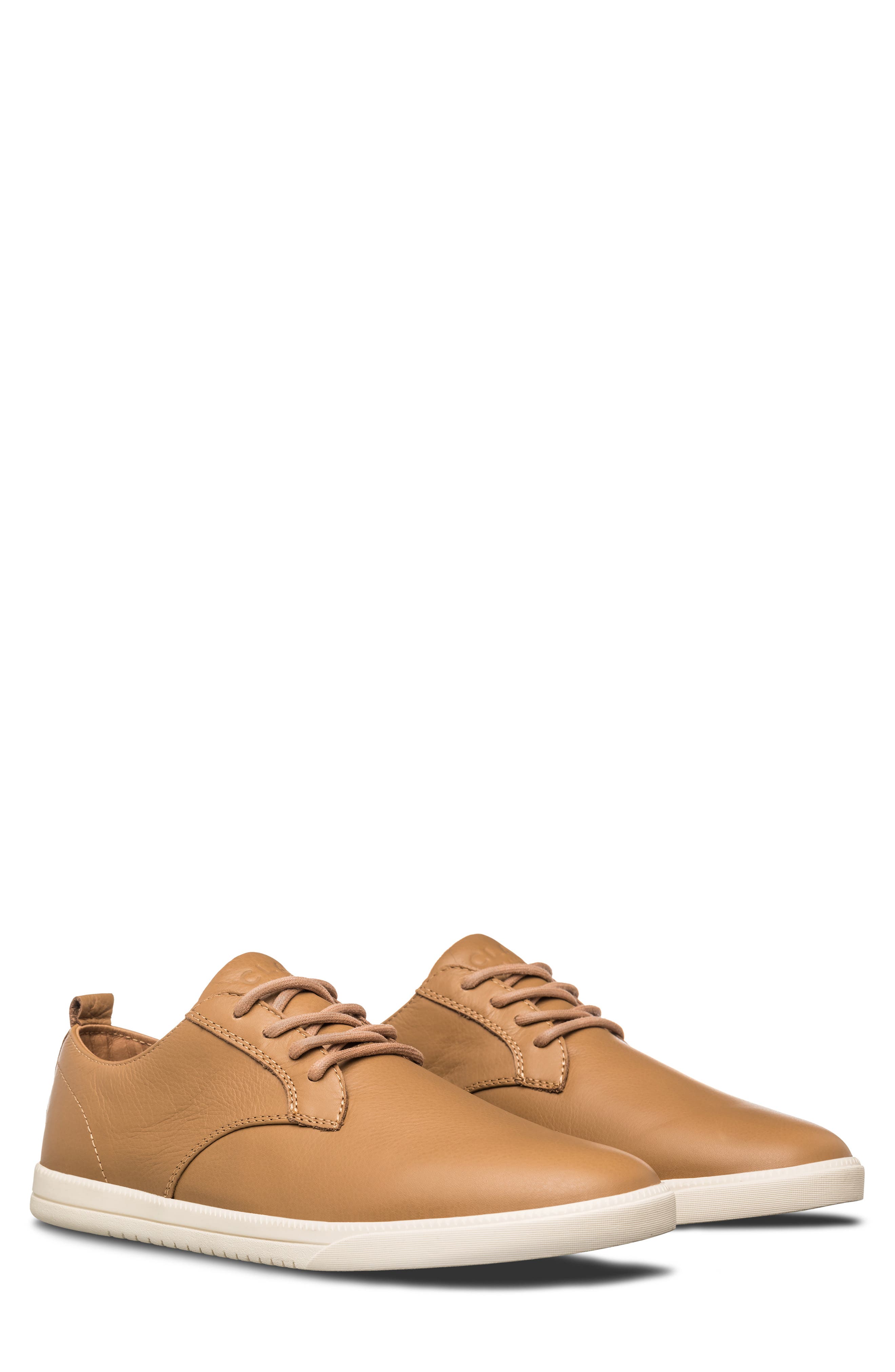 CLAE Ellington Sneaker, Main, color, Camel Brown Leather