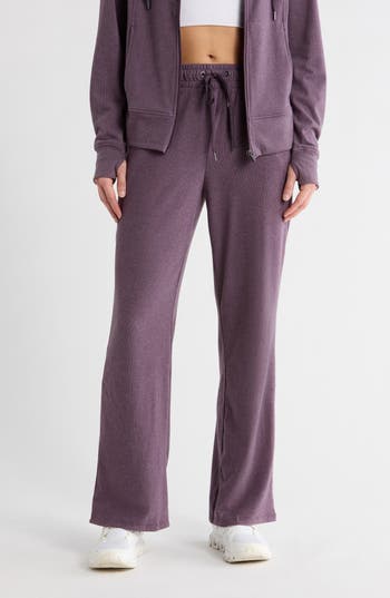 Balance Collection Riley Straight Leg Sweatpants In Purple