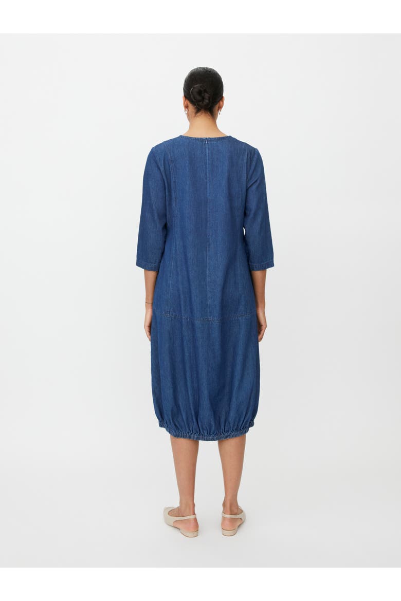 MaNiritha Tunic Dress, Alternate, color, Dark Denim