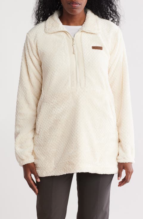 Fireside Textured Fleece Quarter Zip Pullover